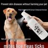 Pet Flea, Tick, and Mite Repellent Spray - Natural Deodorizer for Cats & Dogs