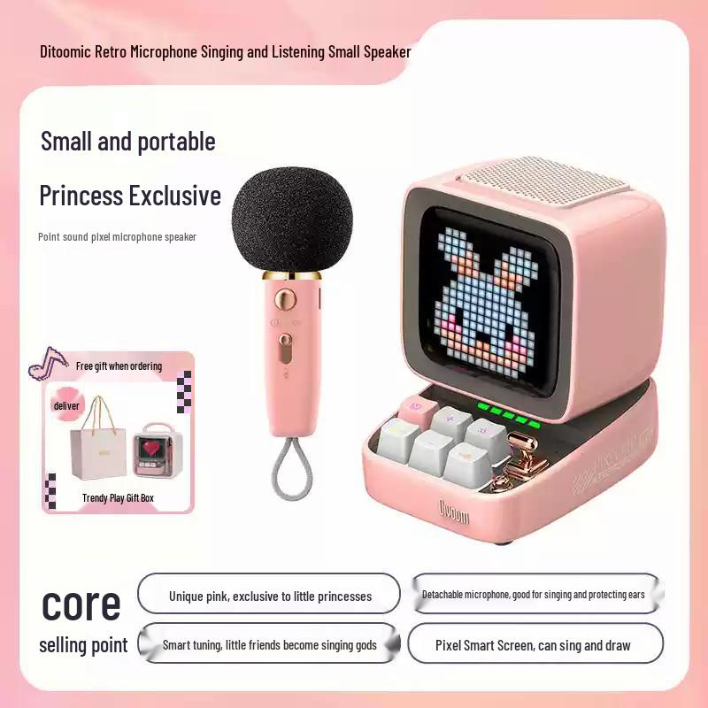 Divoom DITOO 5M Pixel Bluetooth Speaker - Perfect Gift or Birthday Souvenir