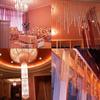 Hanging Octagonal DIY Curtain Pendant Crystal Bead Garland Wedding Decoration