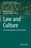 Kniha Law and Culture : Reconceptualization and Case Studies : 5
