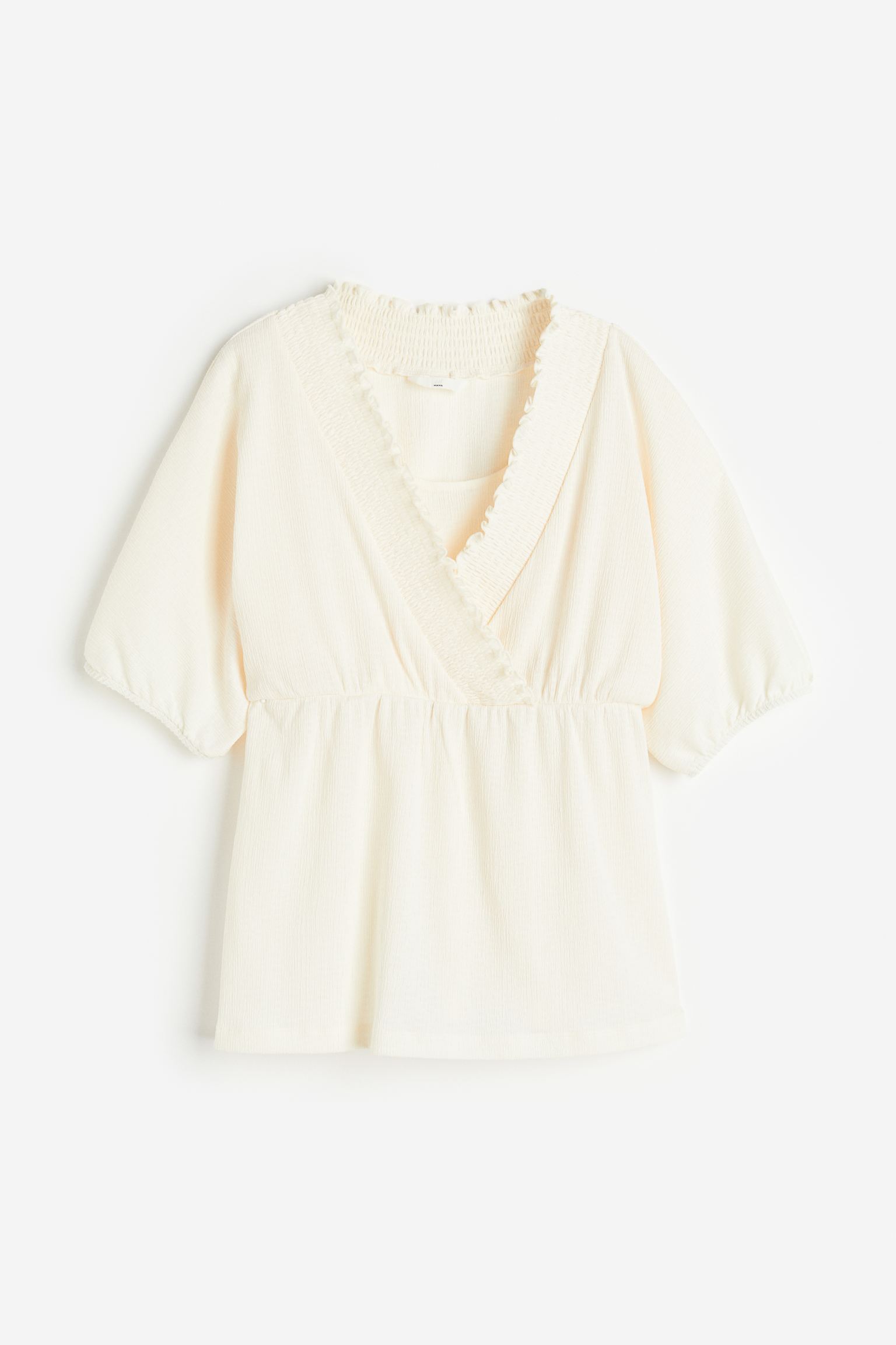 

MAMA Crinkled nursing top