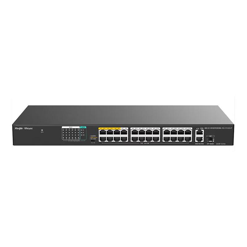 

Ruijie RG-YS126S-P 24-Port 100M PoE Surveillance Switch