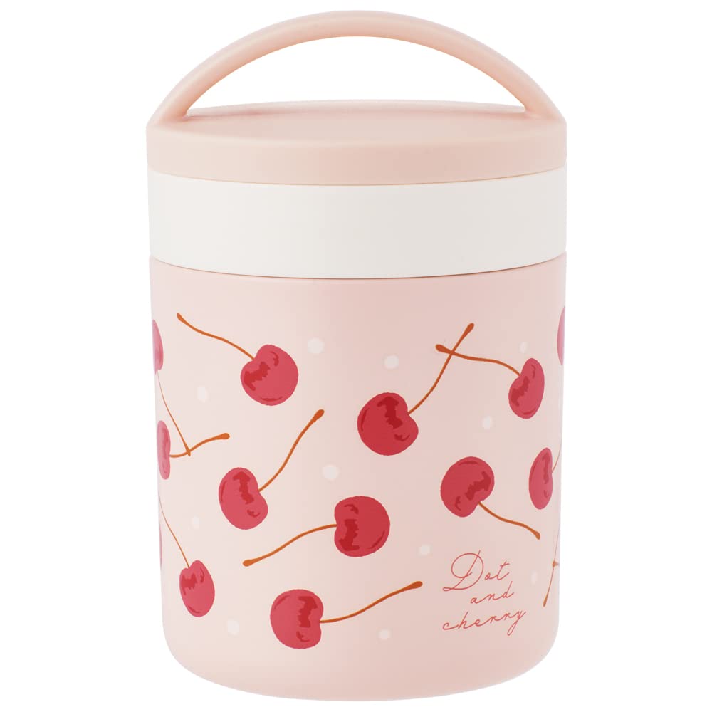 

Skater Antibacterial Insulated Soup Dotto Cherry Jar/Pot, 300ml, & Pink, LJFC3AG-A