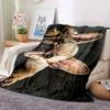 French Bulldog Flannel Blanket Throw Blanket Soft Warm Sofa Bed Camping home Decor Unique Christmas Gift C926119