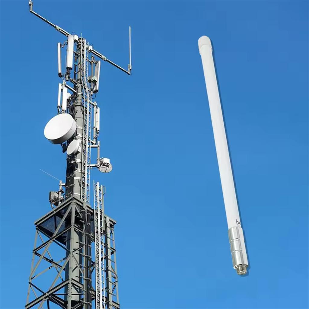 New VHF UHF Fiberglass Antenna 144/430MHz SO239 Mobile Radio Base Antenna Omnidirectional Antenna for Ham Radio Transceiver