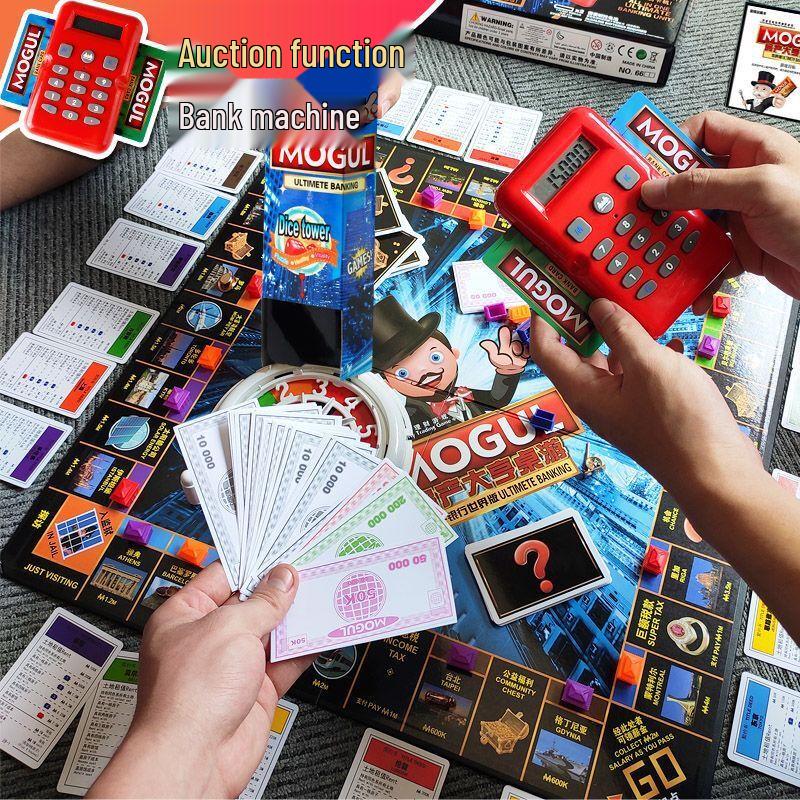 QiuQiao Luksusowa gra planszowa Monopoly