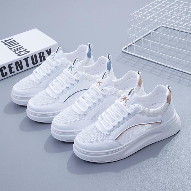 Mesh breathable little white shoes women's spring and summer new student thin casual versatile sports board shoes