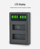 BLG10/BLE9 Charger: Compatible with Panasonic GX9, GX7, GX85, LX100, GF3, GF5 Mirrorless Cameras