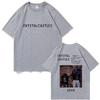 Crystal Castles Double Sided Printed T Shirts Men Women Hip Hop Rock Oversized Tshirts Male Gothic T Shirt Mens Vintage Tshirt
