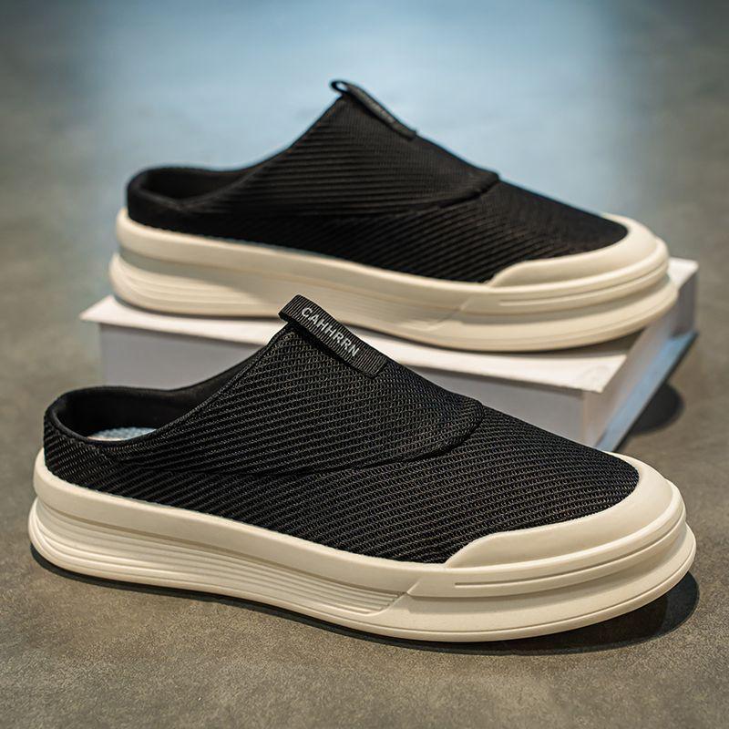 Veelzijdige Zomer Canvas Witte Instapslippers - Lichtgewicht Casual Schoenen