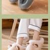 Winter Cartoon Cotton Slippers: Warm, Anti-slip Indoor Shoes for Men & Women with Plush Velvet.