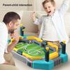 Dual-control Football Battle Game Educational Two-player Interactive Football Board Game with Scorer Children's Birthday Gift