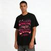 Happy New Year Print Casual Top Pure cotton T-shirt