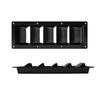 Universal Boat Ventilation System Cover Watertight Construction Ventilation Louver Case Plastic Vent Cover for Boats