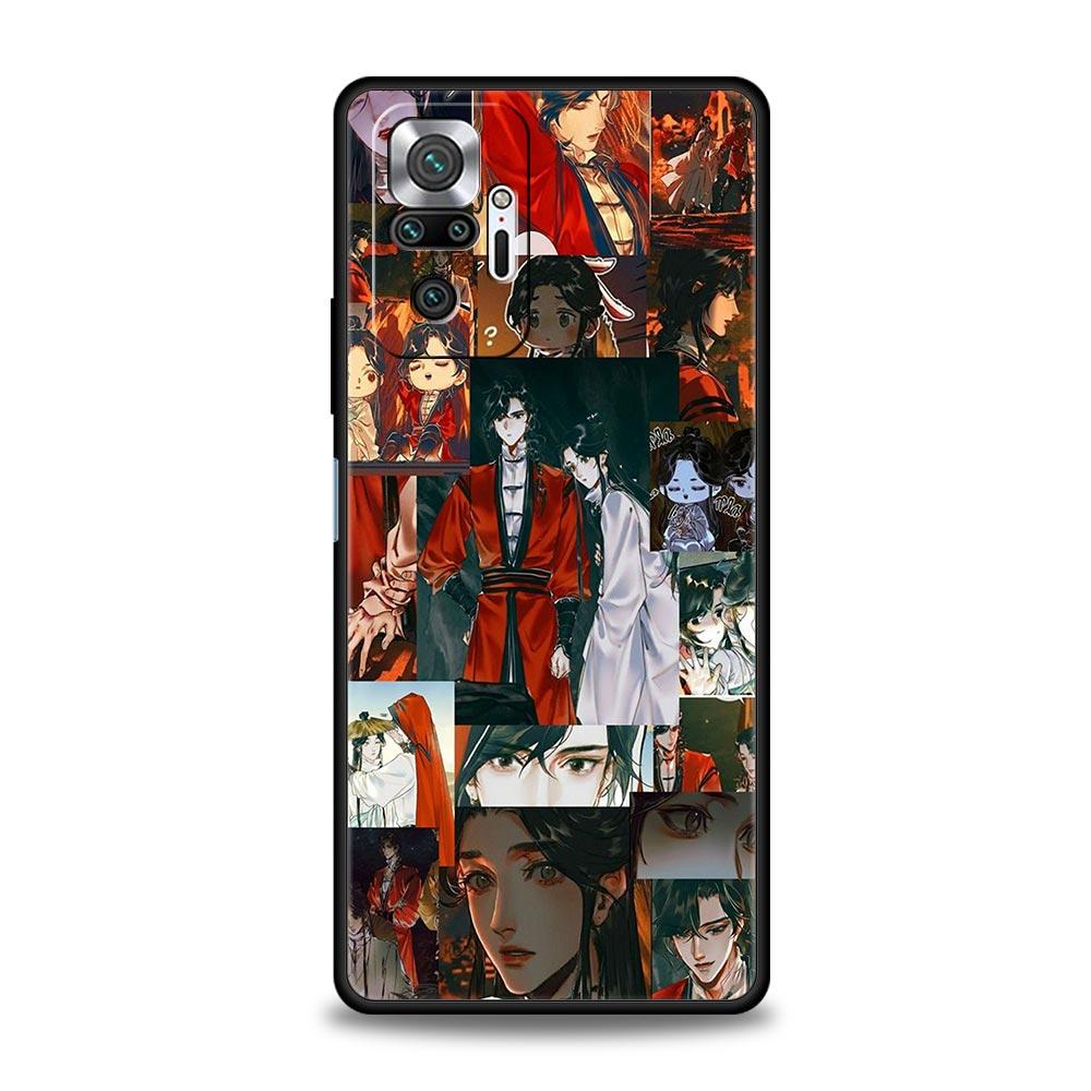 Heaven Official's Blessing Phone Case For Xiaomi Redmi Note 13 12 5G 11 10 Pro Plus 4G 9S 9 8 7 9T 13C 12C 10C 9C 9A Soft Cover