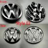 For VW Volkswagen Jetta MK5 Golf ABS Replacement 127mm 110mm Car Front Grille Badge Rear Trunk Boot Emblem Lid For volkswagen Go CWV1