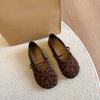 Round-toe Retro Soft-soled Shoes - Full-enclosed Women's Fall/winter Outerwear Flat Shoes Devotion