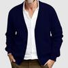 Cardigan da uomo a manica lunga monopetto, vestibilità larga, casual, europeo e americano, Autunno/Inverno 2025