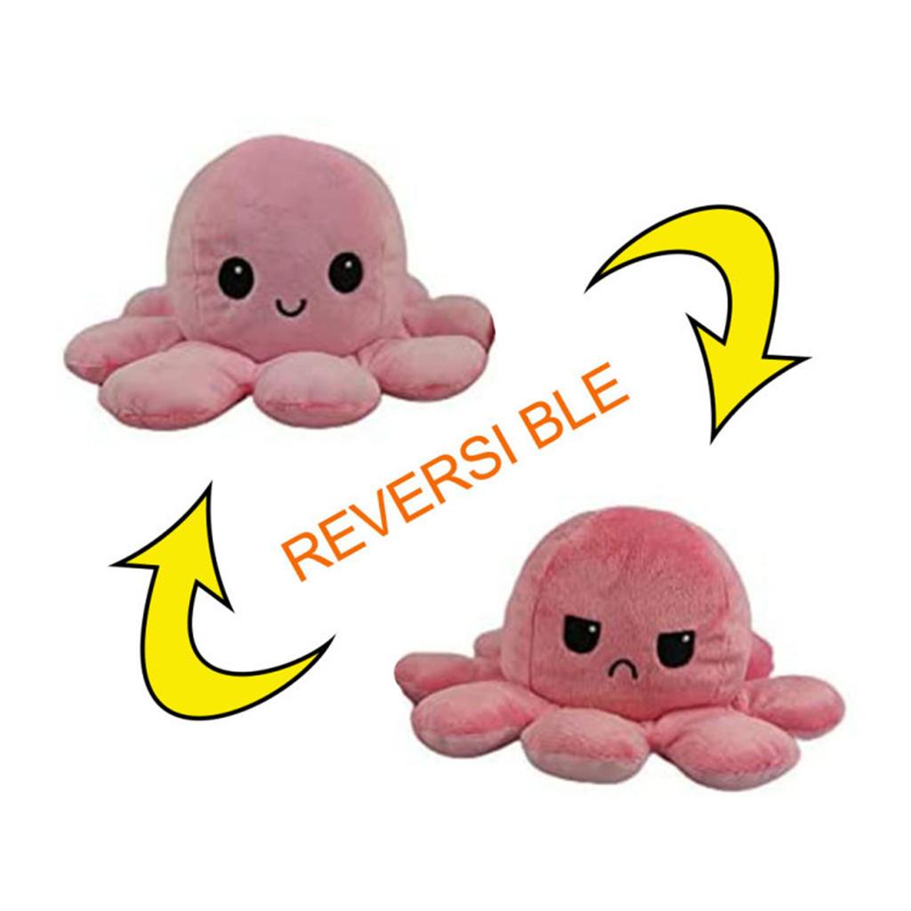 The Reversible Octopus Plushie Show your mood without saying a word!
