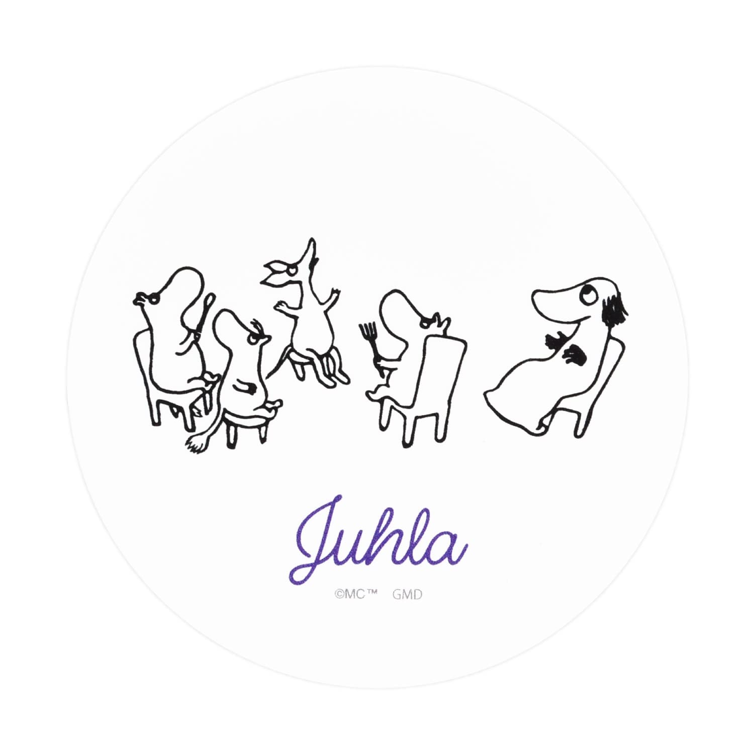 

Gourmandies Moomin Cord Reel Case Family [JUHRA] MMN-127B