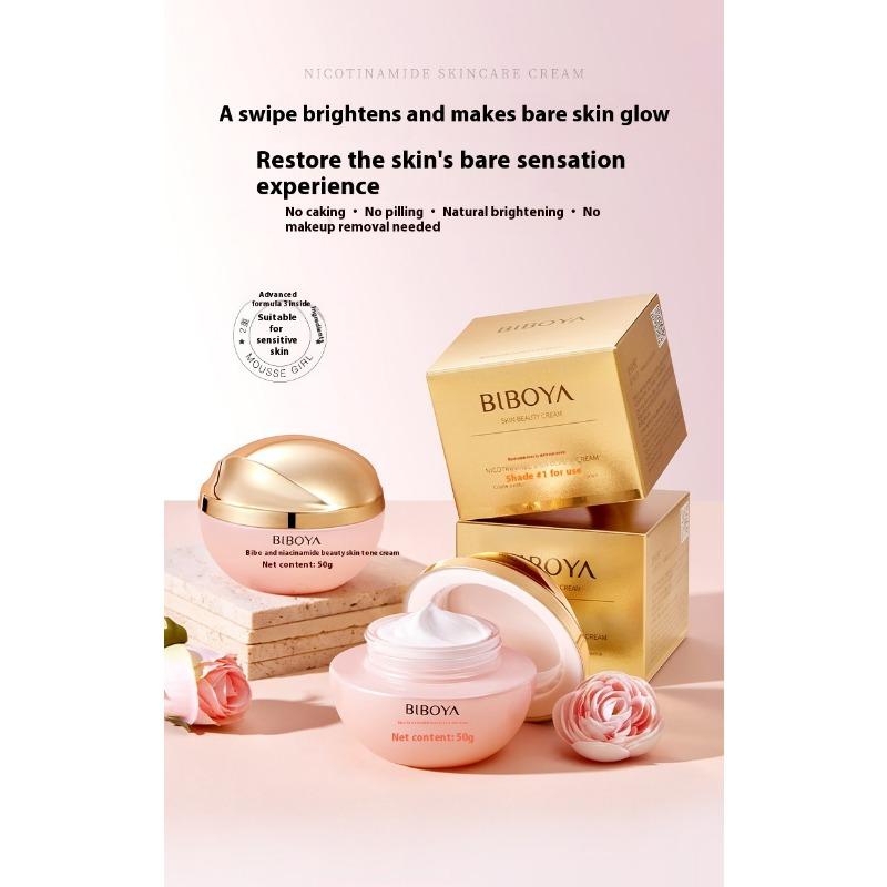 Nicotinamide Skin Beauty Cream Face Concealer Moisturizing Lazy Cream Isolation Cream