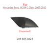 For Mercedes W204 Car Rear Bumper Tow Hook Cover Cap Black For Benz C Class 2007-2010 C180 C200 C230 C260 C300 2048850823