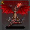 Non-Toxic Moc Ice Frie Dragon Model Building Block Bricks Assembly Construction Toy For Children Kid Diy Game Home Desk Decor