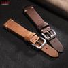 20/22mm Vintage Echtes Leder Uhrenarmband Nähte Rindsleder Uhrenarmband für Omega Uhren Handgelenkband Schnellverschluss Armband Gürtel