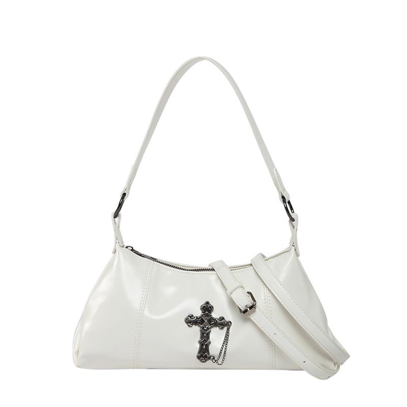 Personalized Spice Girl Trendy Cool Underarm Bag Female Niche Versatile Style Versatile Lightweight Soft Leather Messenger Bag