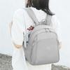 New Arrivals Open Run Women Casual Solid Backpack Zipper Pocket Detachable