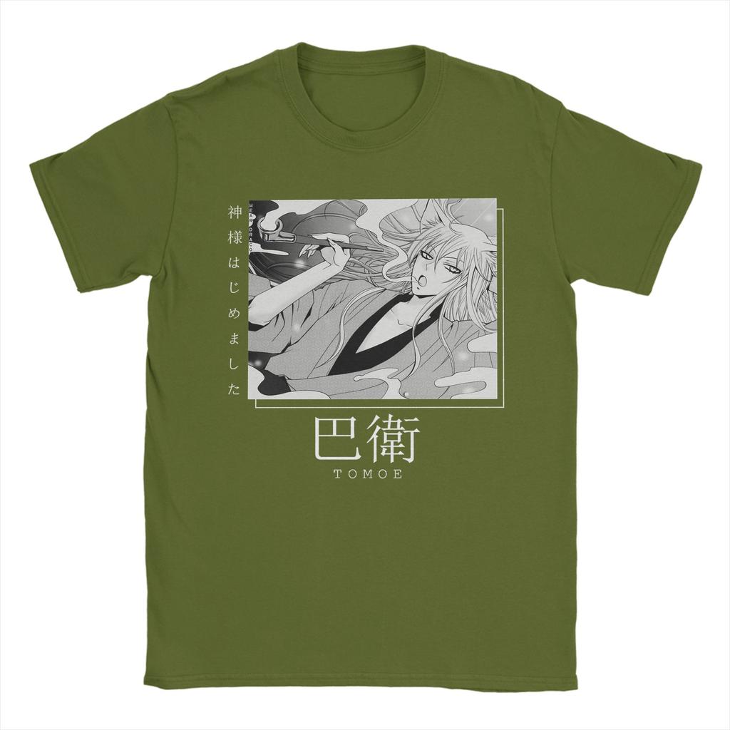 Men's Tomoe Kamisama Kiss T Shirt  Pure Cotton Tops Casual Short Sleeve Round Neck Tees Original T-Shirt