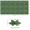 Artificial Ivy Hedge Green Leaf Fence Panels Faux Privacy Fence Screen for Home Outdoor Garden Balcony Decoration
