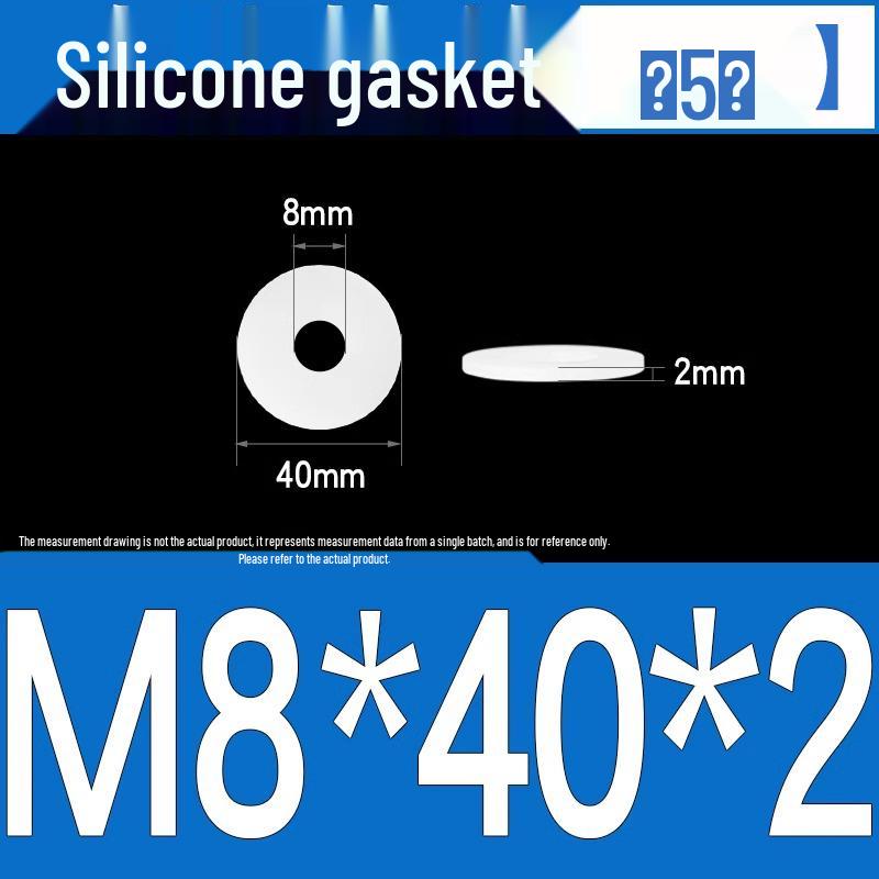 Silicone High-Temp Waterproof Gasket & Shock Absorbing Seal Pad