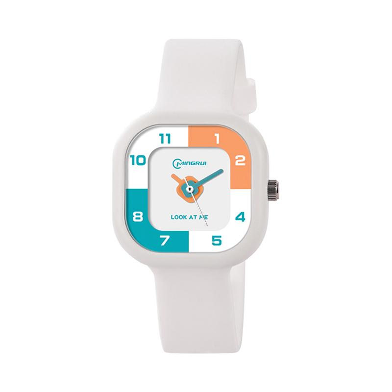 UTHAI CA05 Women's Square Watch Student Sports Watches Korean Edition Simple 30M Waterproof Couple Wristwatch Men's Clock