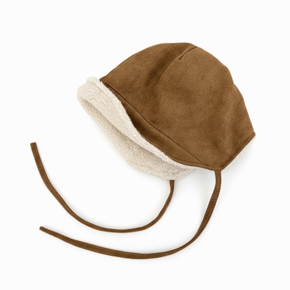 Multicolor Ear-flap Lenin Cap Suede Earflap Protection Fleece-lined Basin Hat Windproof Cold Protection Beanie Cap