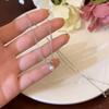 Bow Pearl Pendant Necklace 2025 Exquisite Versatile Accessories Gentle Temperament Clavicle Chain