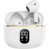 Wireless Earbuds, Bluetooth Headphones Long-Lasting Endurance with Wireless Waterproof Charging Case and LED Power Display