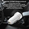 Intelligent Car Charger Rapid Car Charging Solution Double USB Car Fast Charging Adapter with Multiple Safe Protections