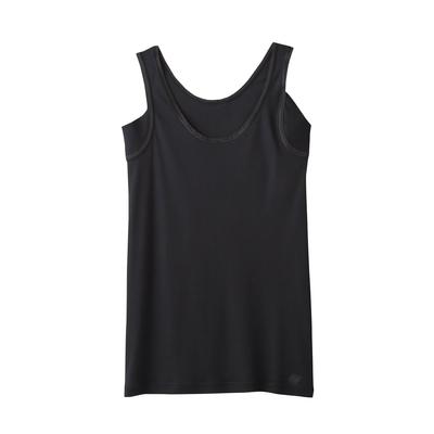 Gunze Cool Magic Unterhemd-Camisole mit Schweiß Größe M Saugfähig, Damen, Schwarz, (MC6053)