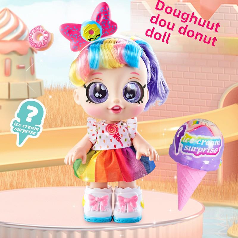 

Второе поколение кукол Kendi KID Подарочный набор для девочек «Игровой домик принцессы мороженого»