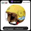 BYB Yeni Ulusal Standart A Sınıfı 3C Sertifikasyonu Çocuk Dört Mevsim Bebek Kaskı Çizgi Film Elektrikli Araç Kaskı Motosiklet