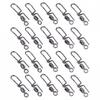 Premium For Sea Fishing Clip Down Swivels 20PCS 304 Stainless Steel 18mm Size