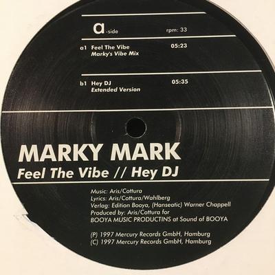 12inch Record MARKY MARK - Feel The Vibe / Hey DJ 5788842 Mercury Beats 1997 Germany Dance & Electronica Used