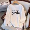 Plus Size Loose Autumn Hoodie for 200/350 Jin, Bust 1127
