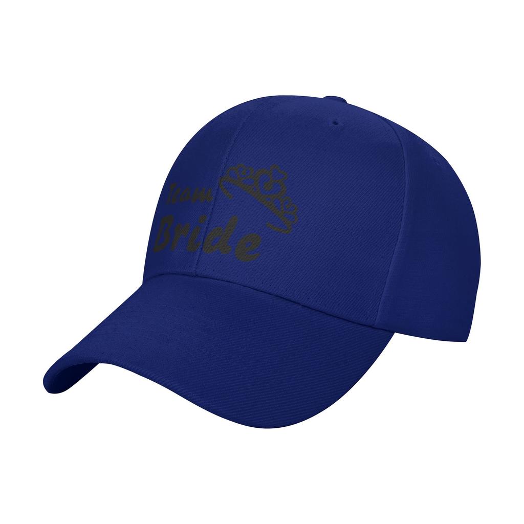 Team Bride  Baseball Cap  Tennis Skate Sun Hip Hop Hats Unisex Adult Trendy Custom DIY Baseball Caps