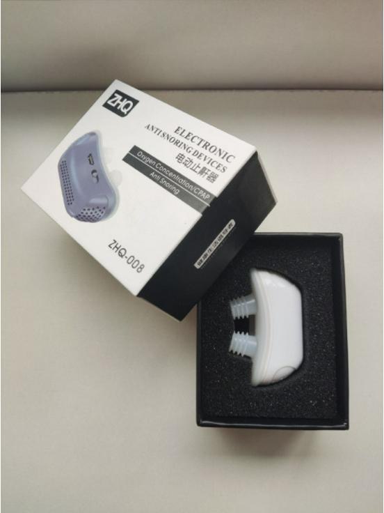 Urządzenie Snore-Correct Smart Throat Pulse: Elektryczna pomoc w zasypianiu, redukująca chrapanie
