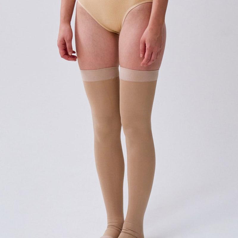 GLAM MOMENT Medical Sleeping Open Toe High Compression Stockings