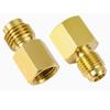 2PCS R134a Refrigerant Adapter High Pressure Leakage Proof Brass Refrigerant Tank Adapter 1 Set
