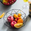 Metal Wire Fruit Bowl, Iron Arts Fruit Storage Baskets for Kitchen Counter, Countertop, Home Decor, Table Centerpiece Decorative