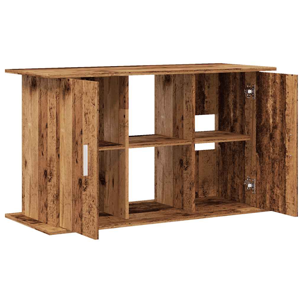 Vidaxl Mobile per Acquario, Legno Vecchio, 121X41X58 Cm